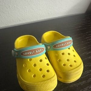 Yellow Clogs for Kids